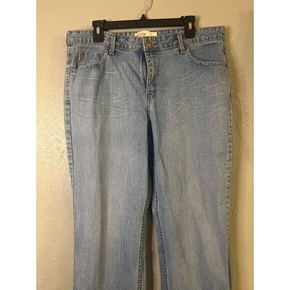Levi Strauss Signature Midrise Bootcut Misses 16 Long Jeans Retro 90s 80s Y2K - Picture 3 of 10